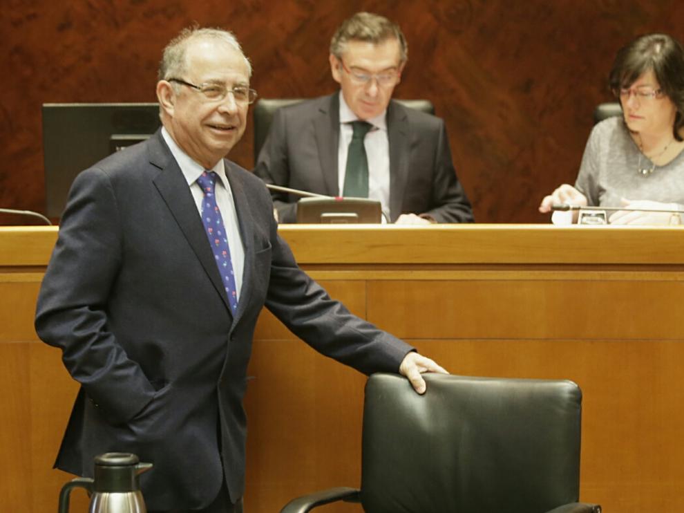 El consejero de Hacienda, Fernando Gimeno