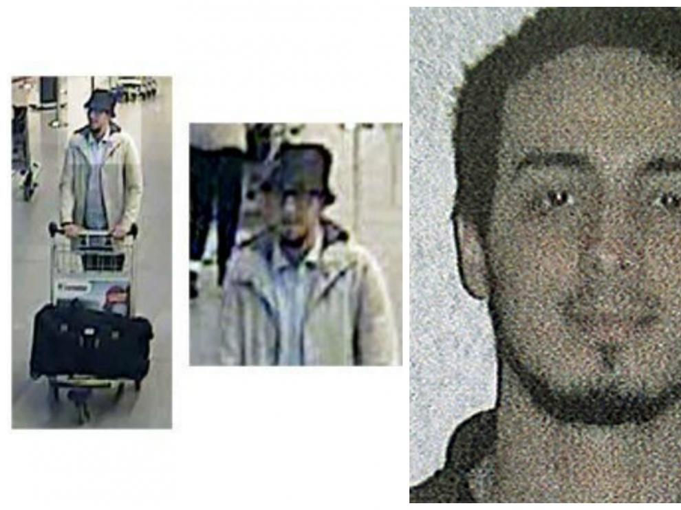 El tercer sospechoso, identificado como Najim Laachraui.