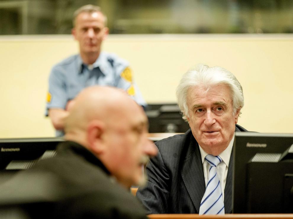 El exlíder serbobosnio Radovan Karadzic.
