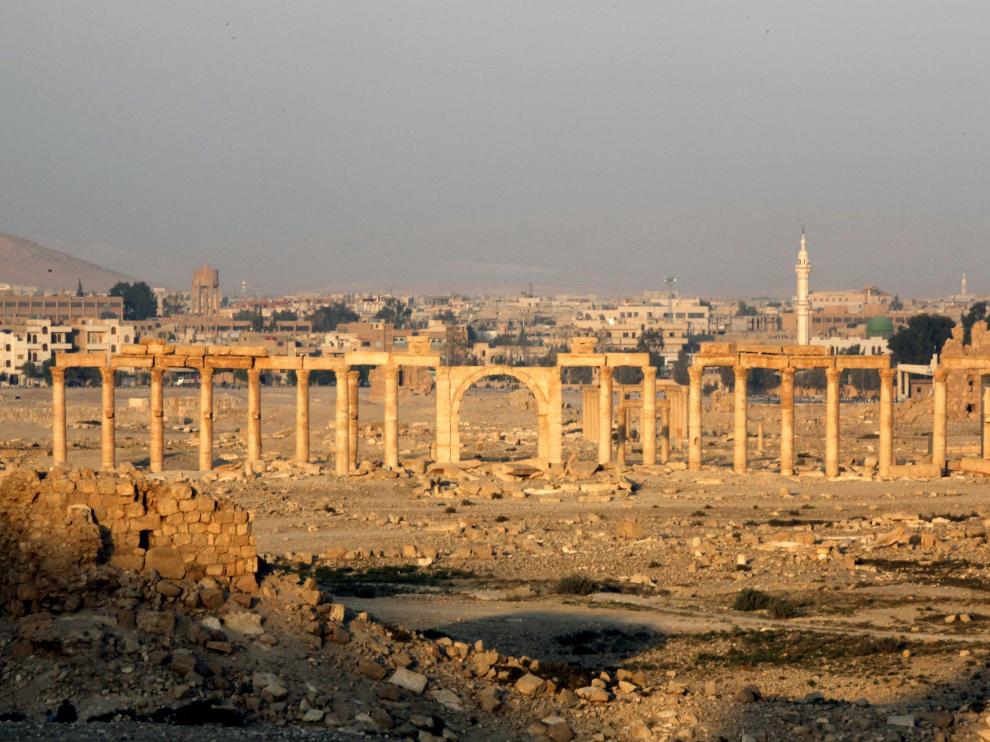 Ruinas de Palmira, en Siria.