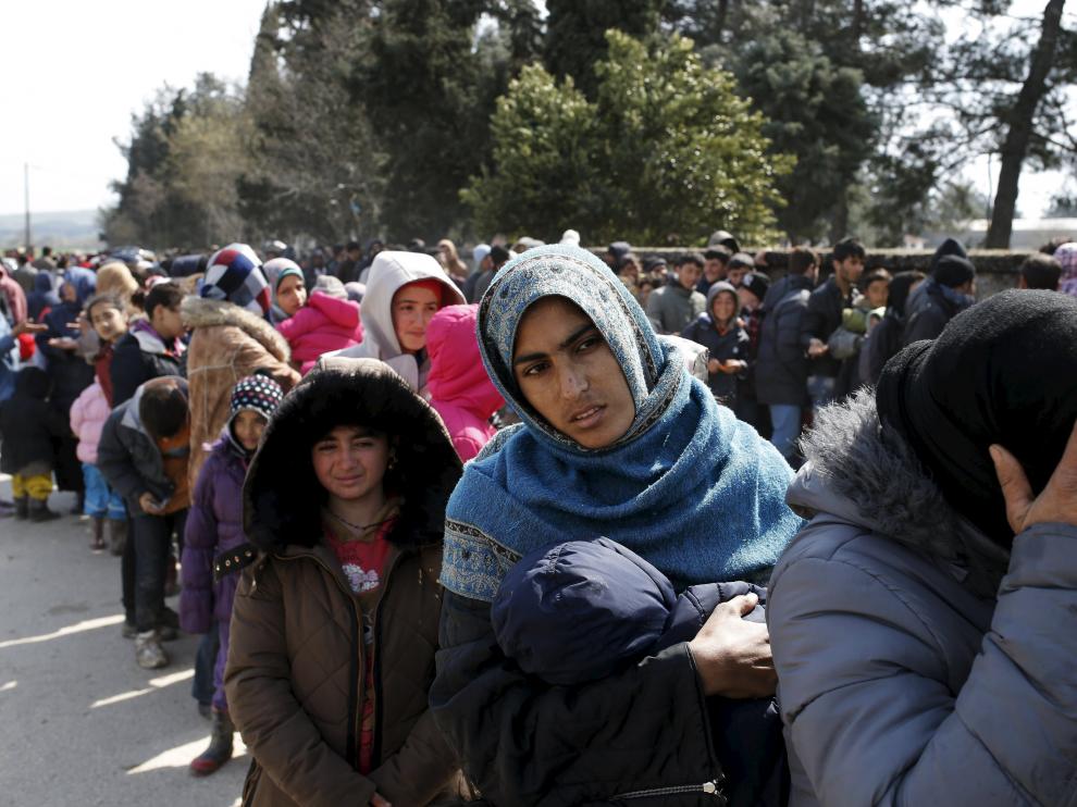 La vida en Idomeni
