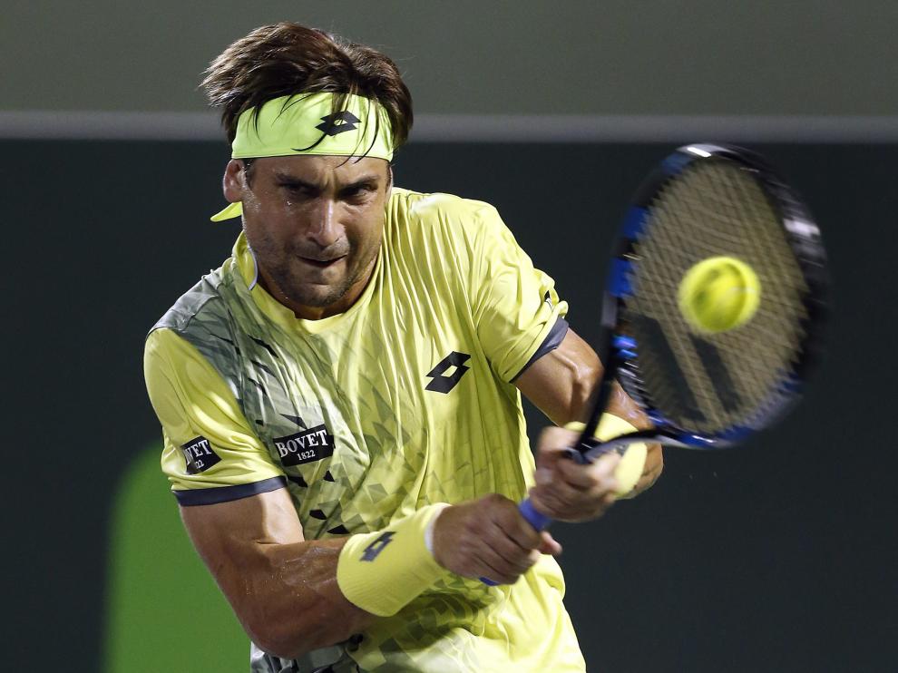 David Ferrer fue eliminado por el francés Lucas Pouille.
