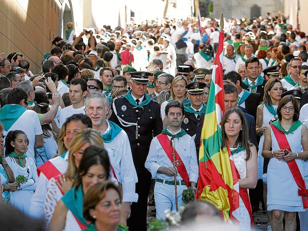 La procesión de San Lorenzo, una excepción.