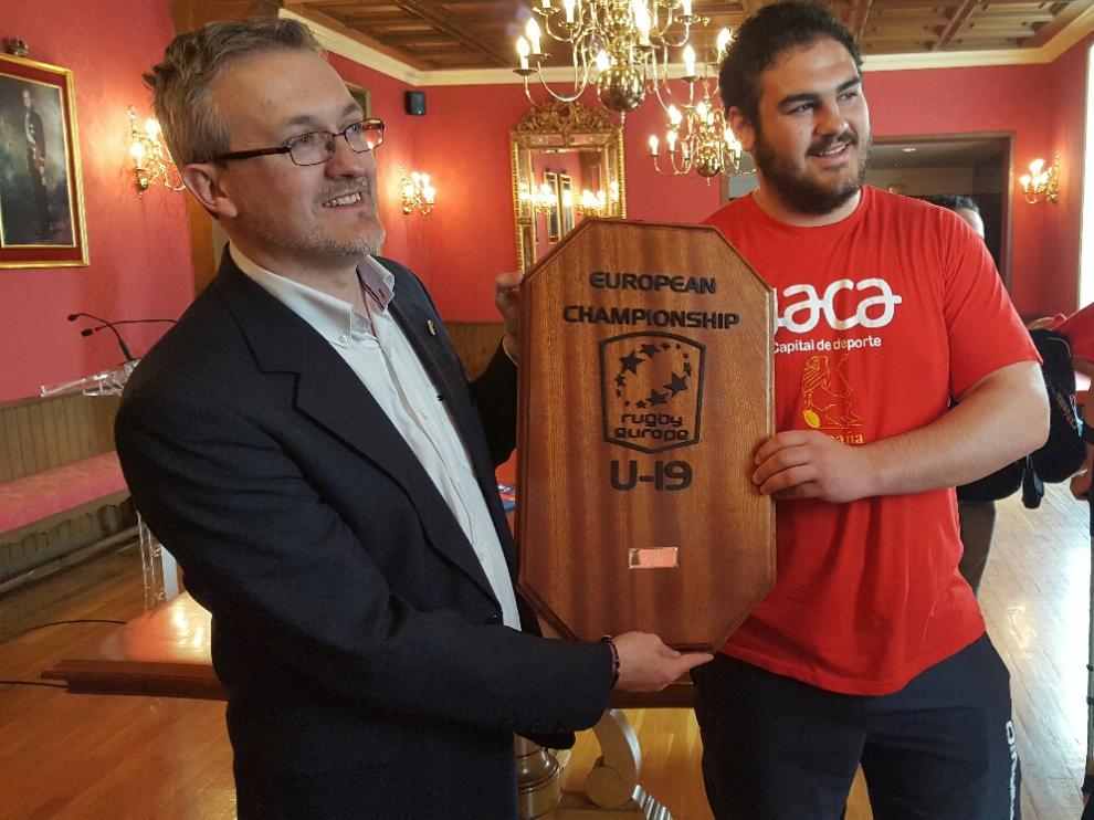 Concentración de la selección española de rugby U20 en Jaca