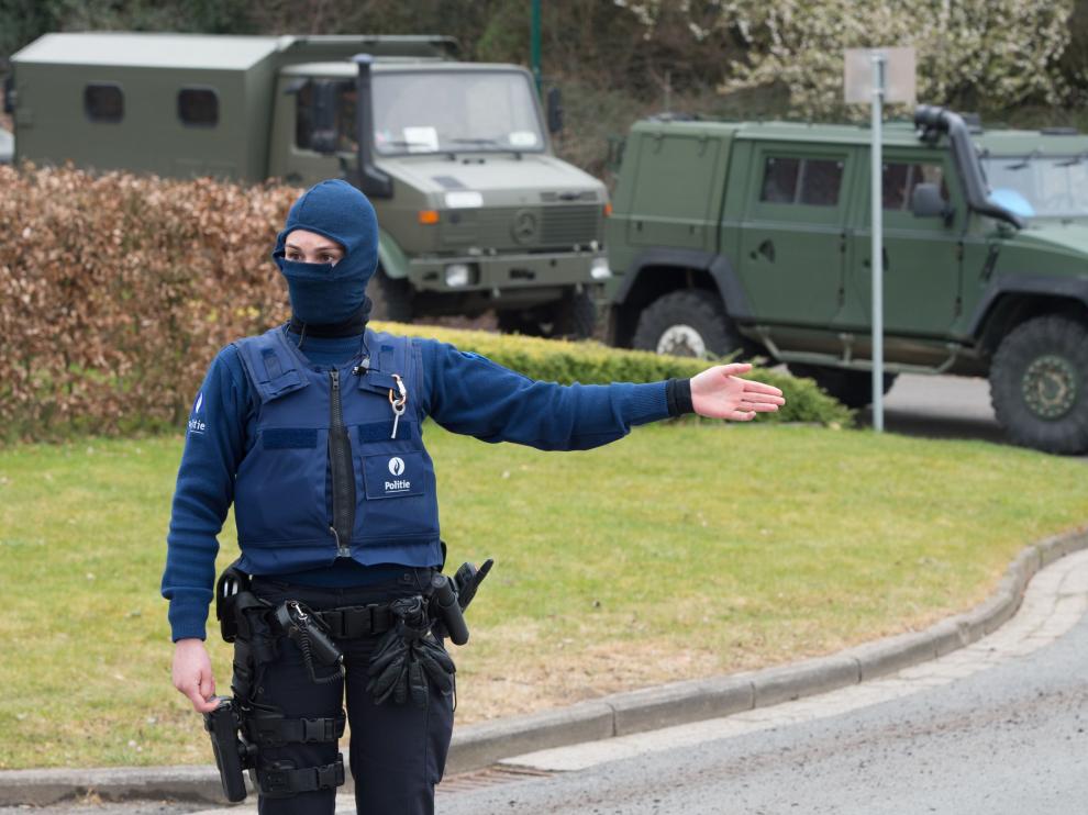 Imágenes de la operación policial vinculada al presunto terrorista que planeaba un ataque en París.