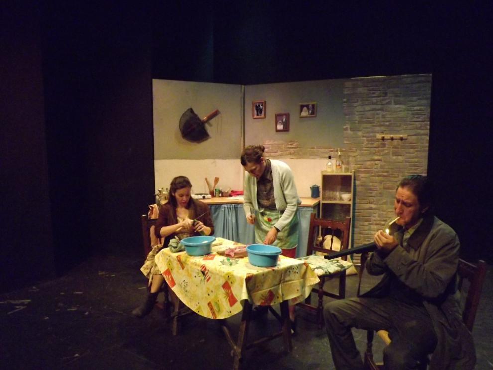 Escena de la obra 'Animalicos', que se representa este fin de semana en el Teatro del Mercado.