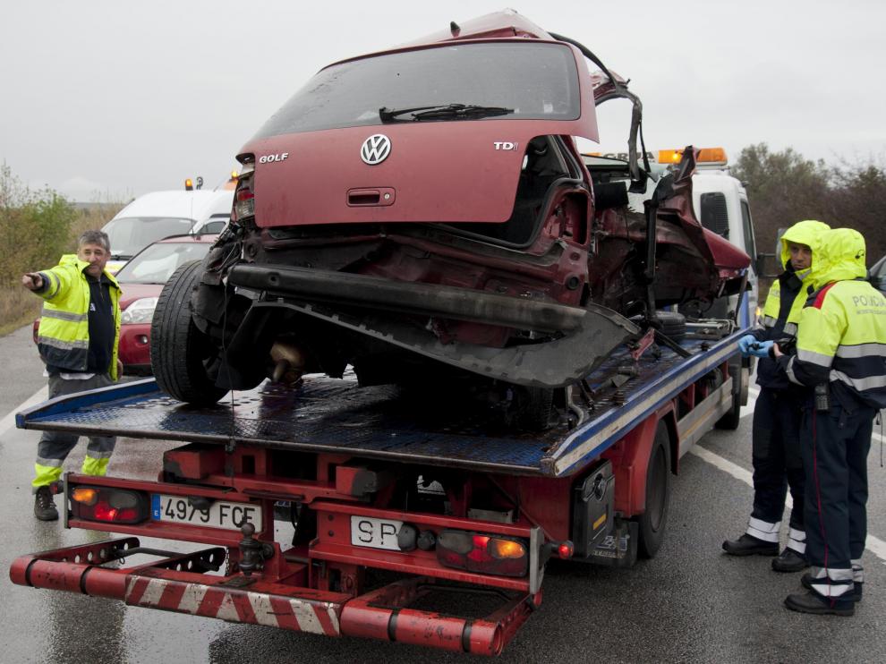Accidente en la provincia de Gerona