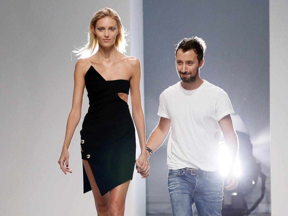 Vaccarella, en un desfile de Versus en 2013.