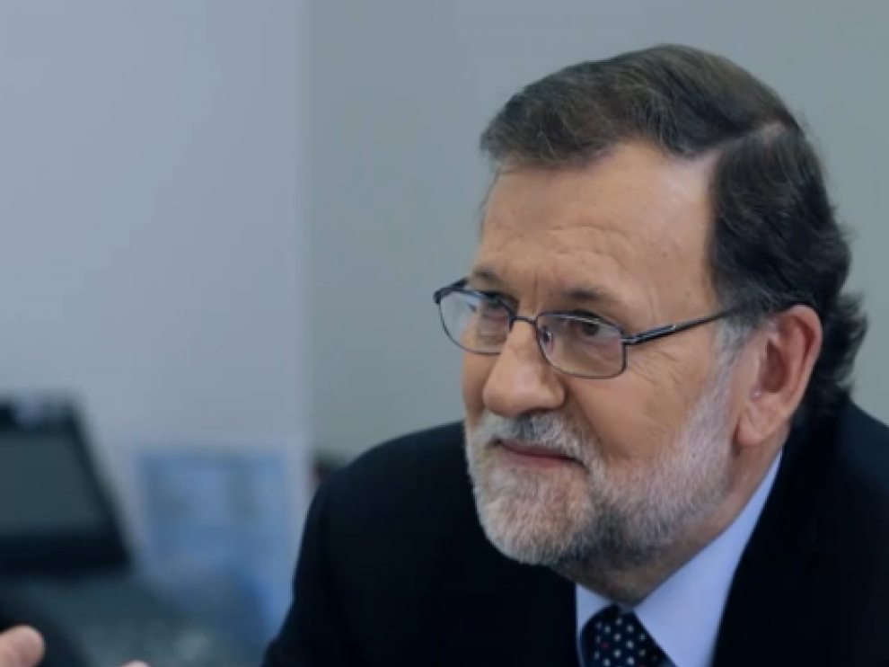 Fotograma de la entrevista a Rajoy en 'Salvados'.