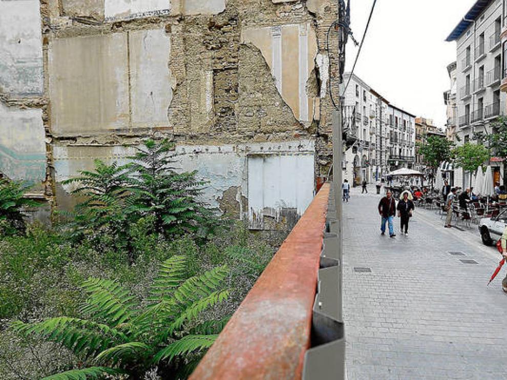 Un proyecto de pisos de lujo permitirá recuperar parte del centro urbano de Huesca