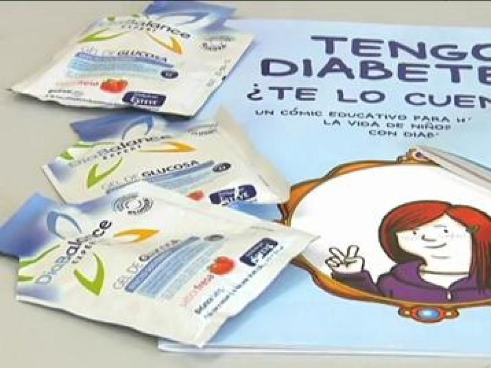 Imagen de archivo de una campaña de la OMS para dar a conocer la diabetes.