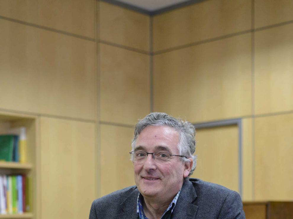El consejero de Desarrollo Rural y Sostenibilidad del Gobierno de Aragón, Joaquín Olona.