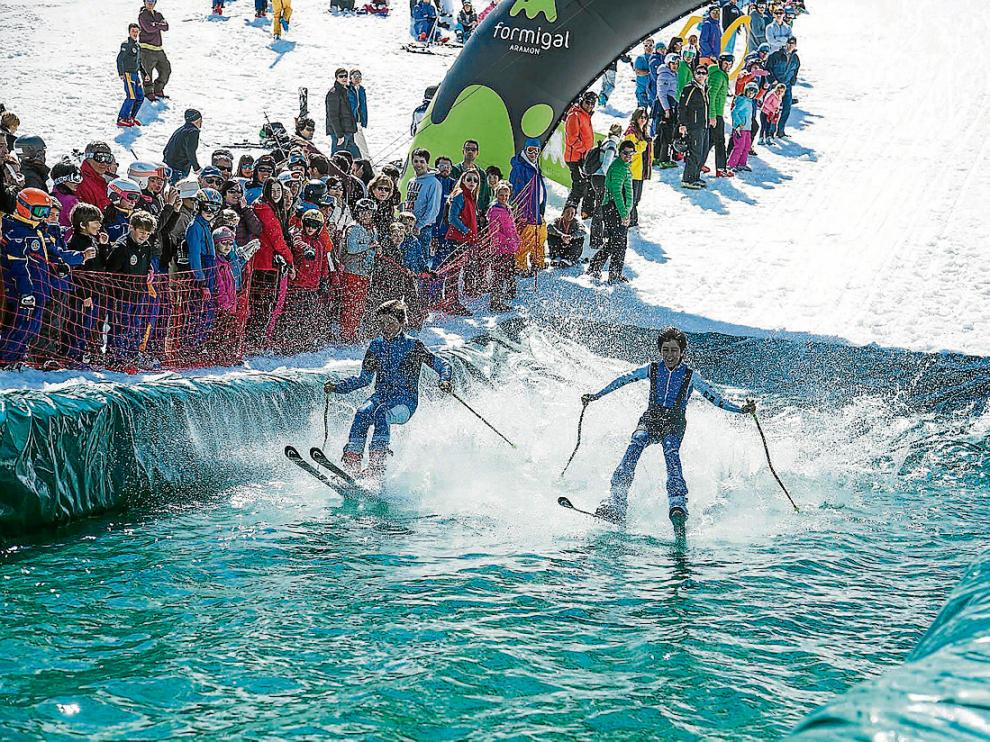 Los clientes de Formigal-Panticosa tendrán de nuevo la oportunidad de deslizarse por el 'Water Slide'.