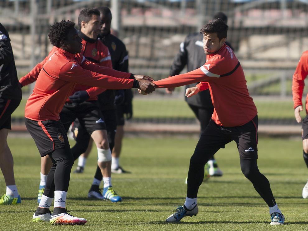 Entrenamiento del Real Zaragoza