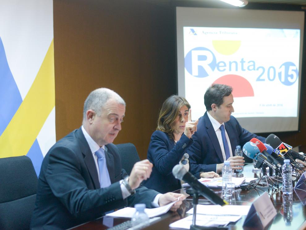 Presentación de la campaña de la Renta en Aragón.