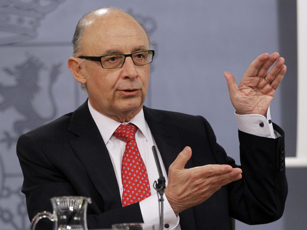 El ministro de Hacienda y Administraciones Públicas, Cristóbal Montoro.