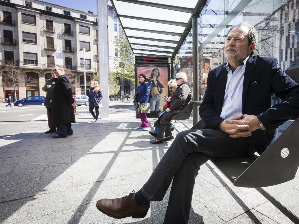 Juan García Blasco, interlocutor municipal en la huelga.