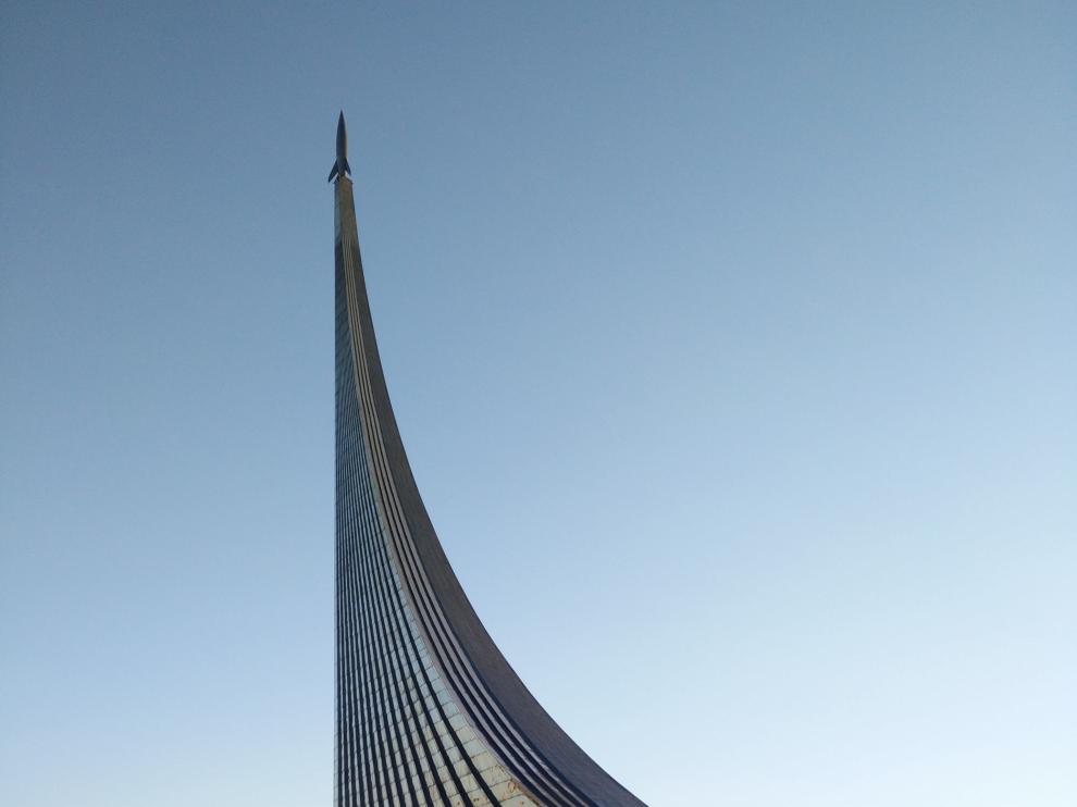 Monumento a los Conquistadores del Espacio, en Moscú