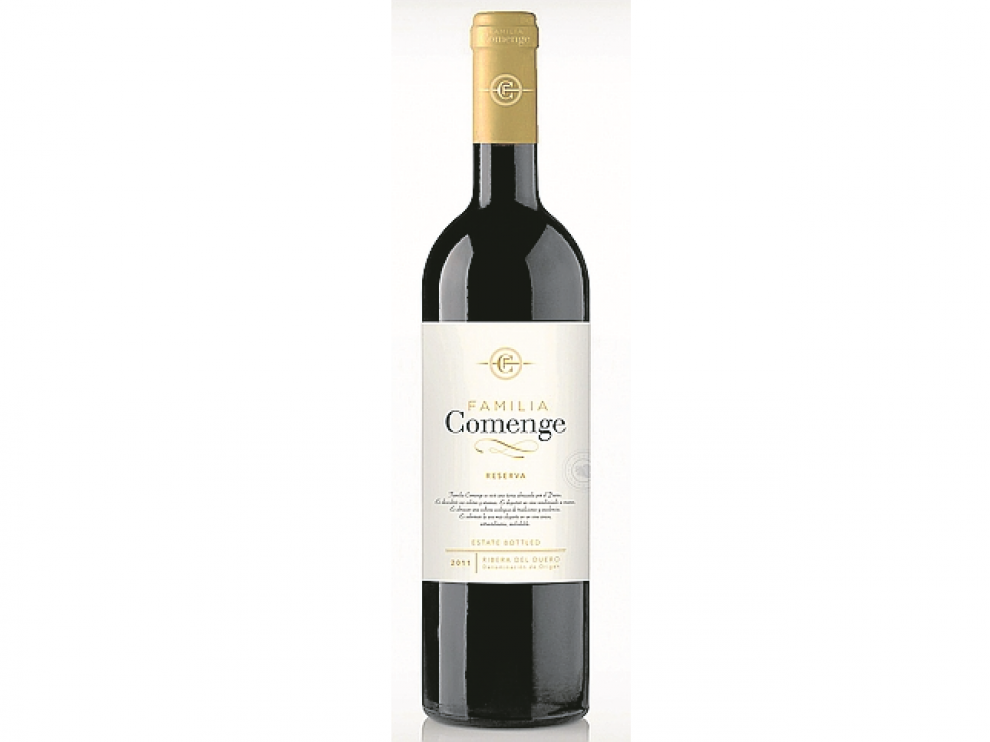 Botella del Familia Comenge Reserva.