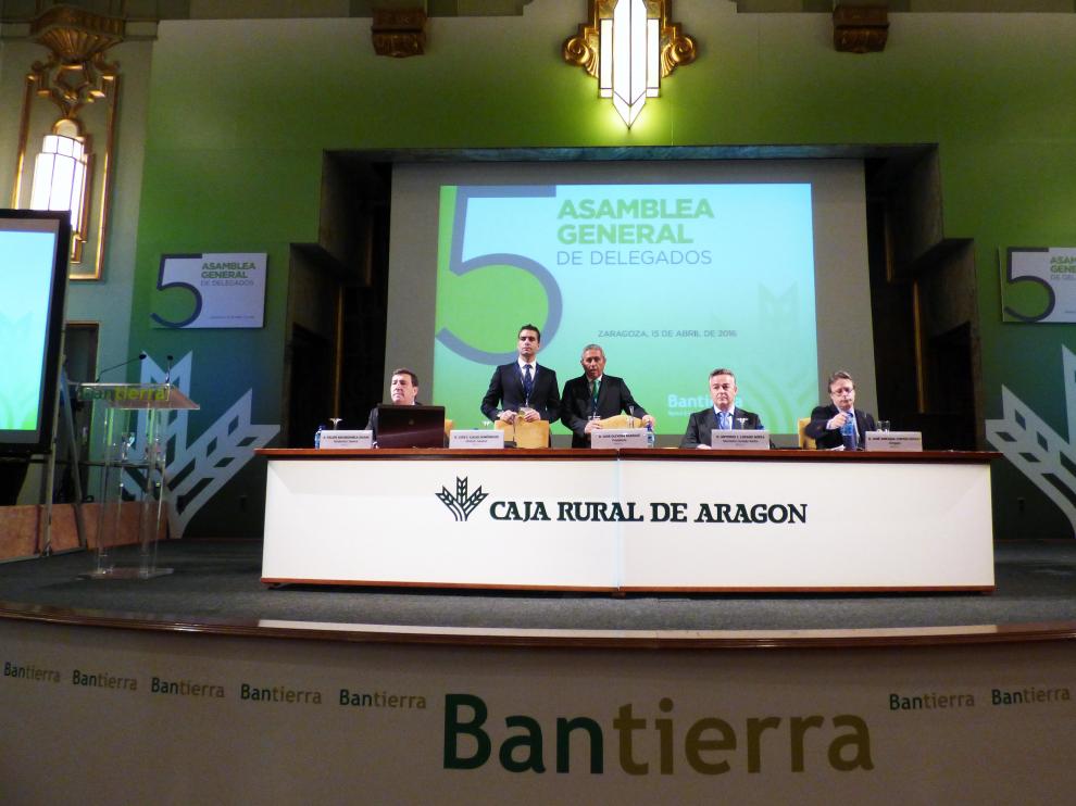 V Asamblea General de Socios de Bantierra celebrada a lo largo de este viernes.