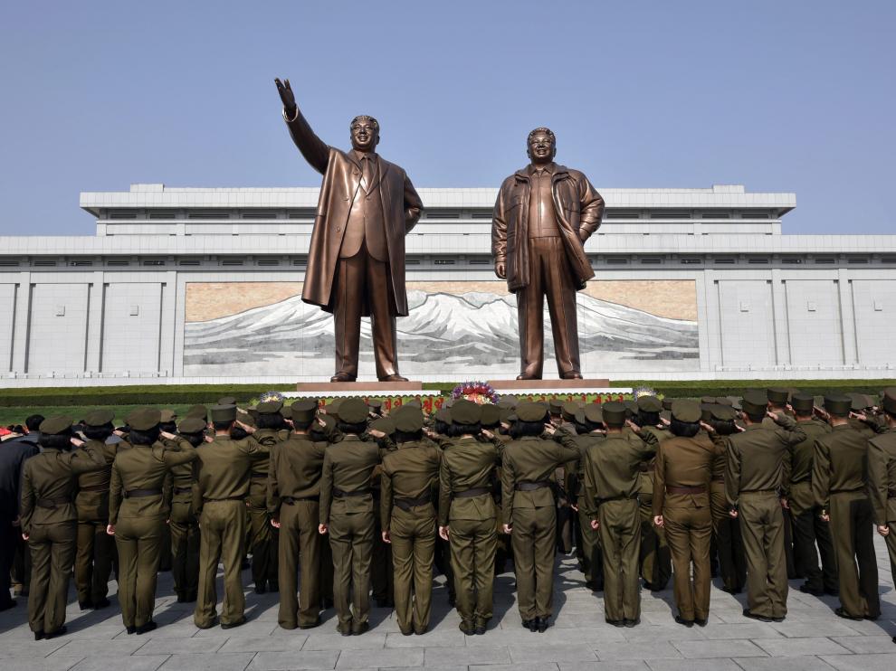 104 aniversario del nacimiento del fundador del país, Kim Il-sung.