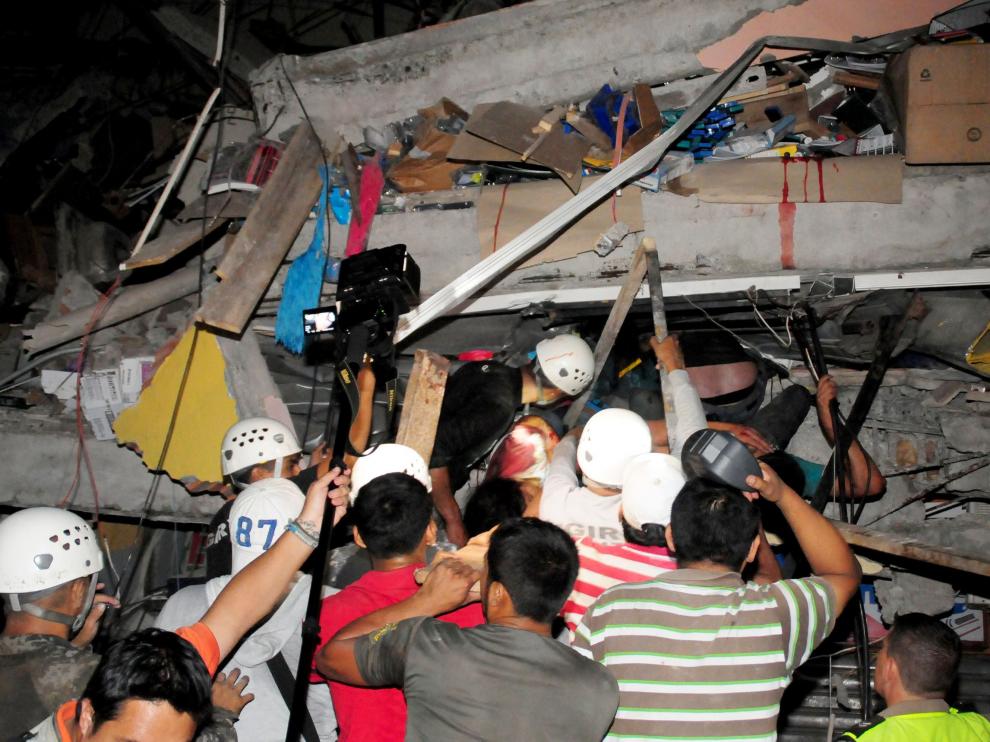 Un terremoto sacude la costa norte de Ecuador
