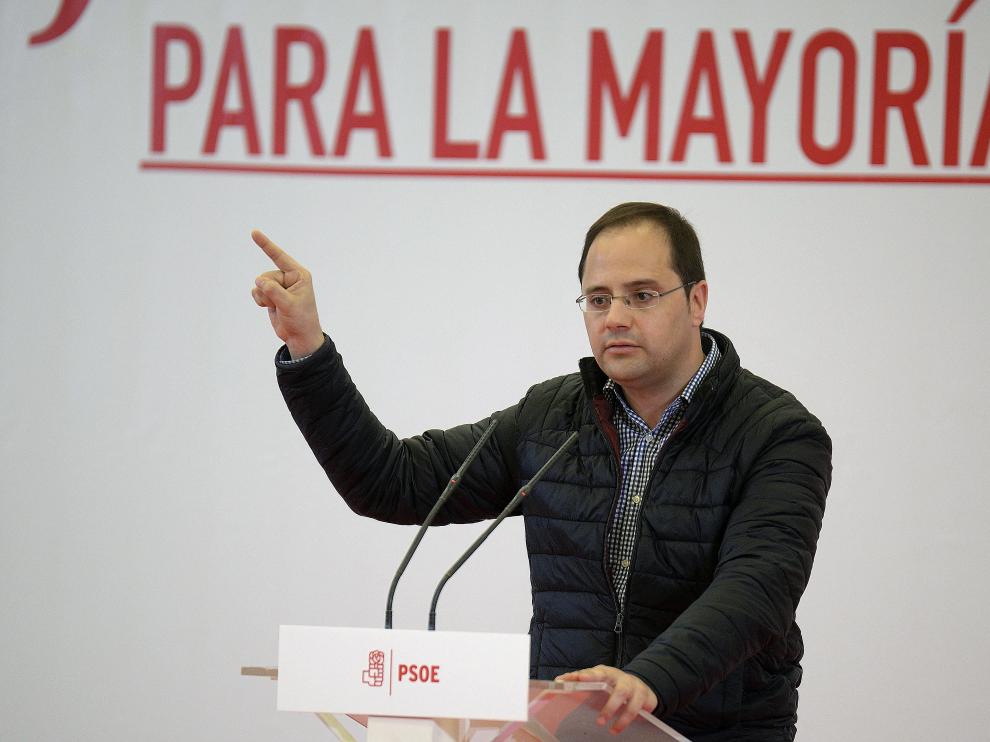 César Luena en Cantabria.
