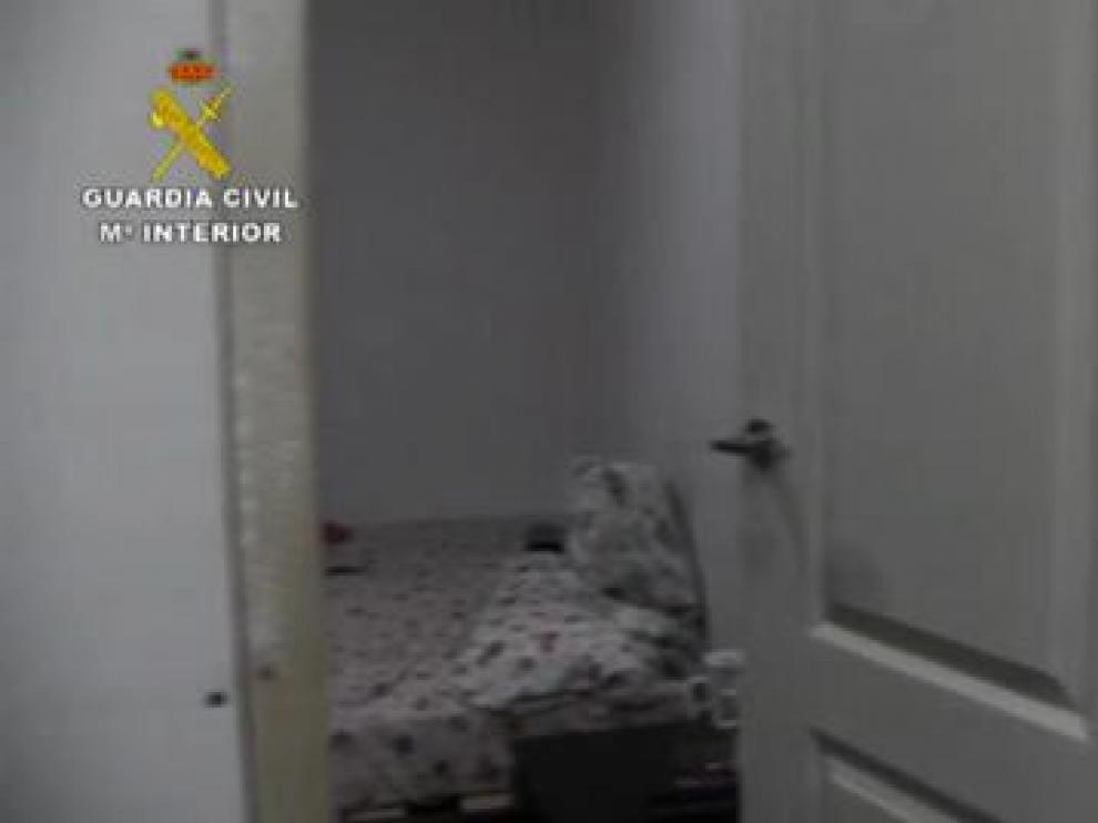 Foto de archivo de una operación contra la trata