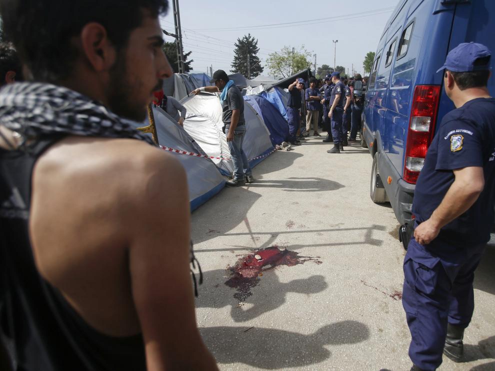 Tensión en Idomeni