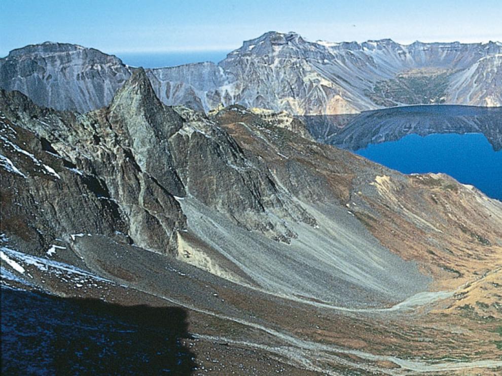 Estudio del volcán Paektu