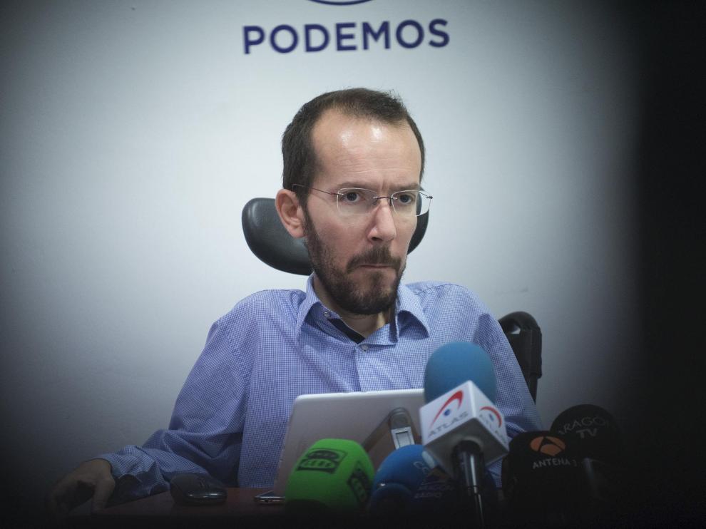 Pablo Echenique, número tres de Podemos