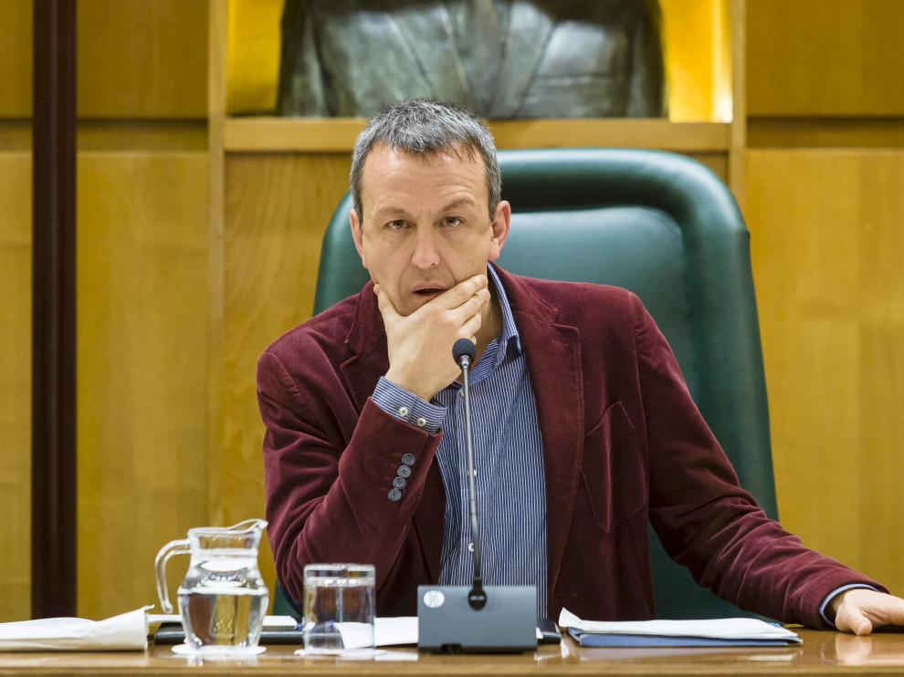 El concejal de Cultura del Ayuntamiento de Zaragoza, Fernando Rivarés.