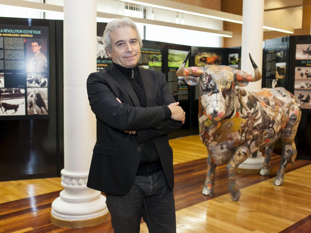 André Viard, en el Museo de las Tauromaquias Universales.