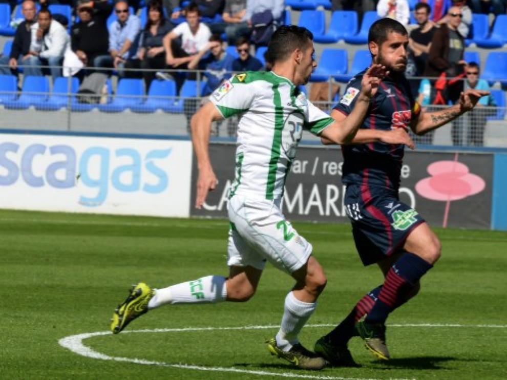 Último partido del SD Huesca ante el Córdoba.