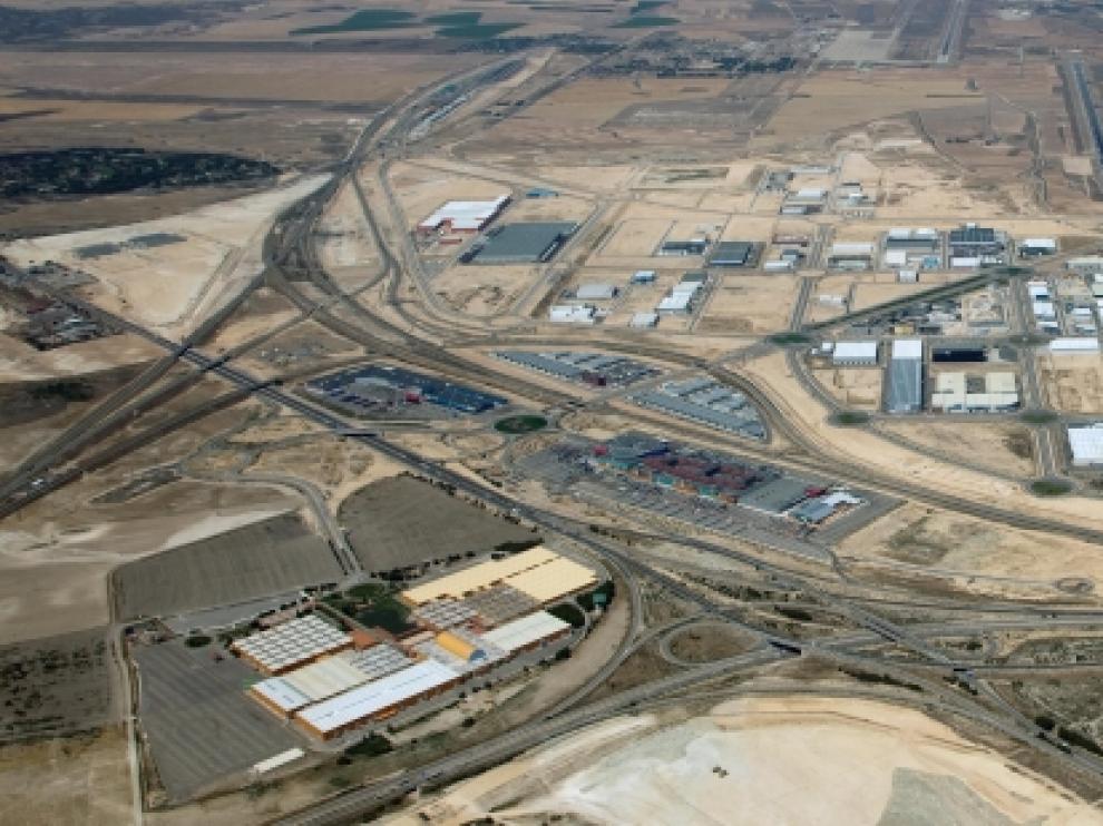 Vista aérea del área de PLAZA.