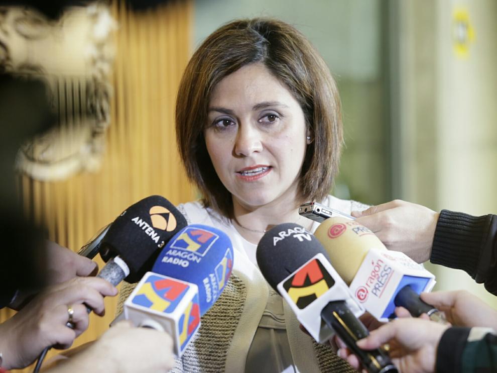 Susana Gaspar, líder del Ciudadanos Aragón