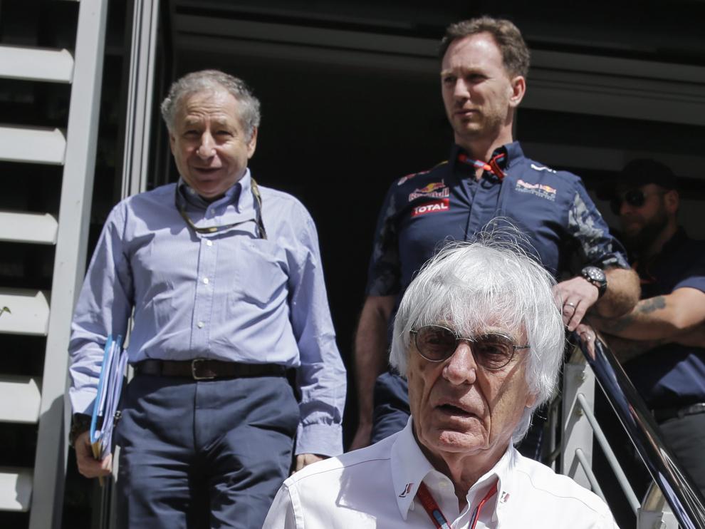 El máximo responsable de la Fórmula 1, Bernie Ecclestone