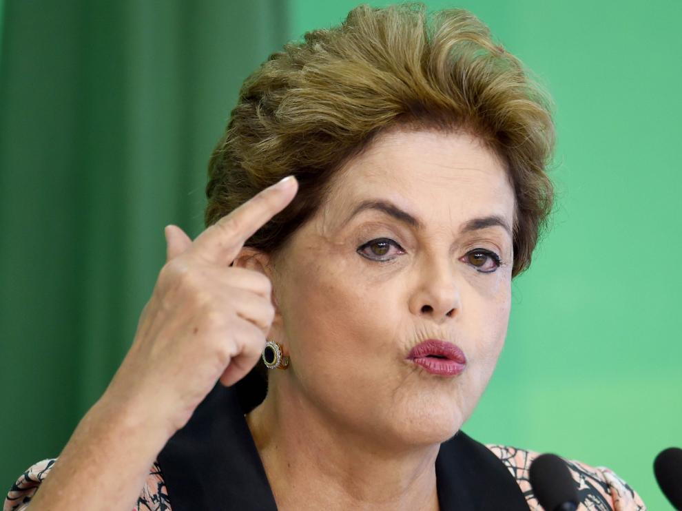 La presidenta de Brasil, Dilma Rousseff, en una imagen de archivo.
