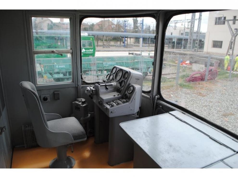 Interior del tren TER rehabilitado.