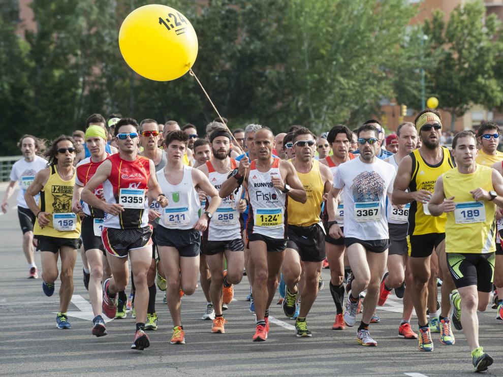 La Media Maratón de Zaragoza es una de las próximas carreras con dorsal virtual