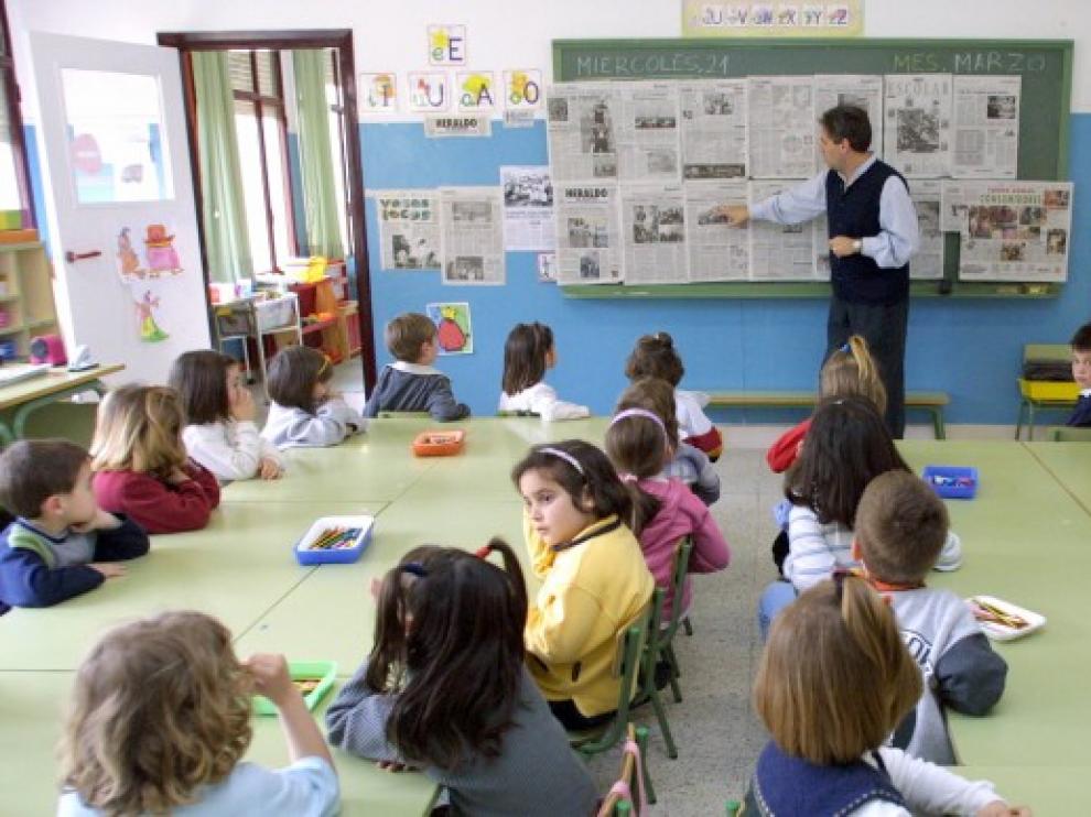 Colegio Guillermo Fatás, uno de los que harán sorteo.