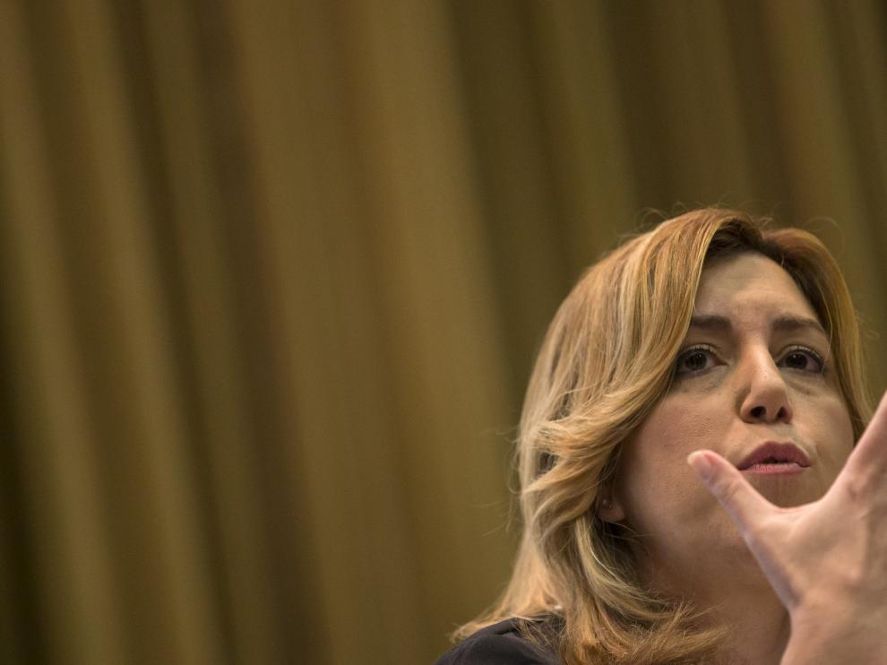 La presidenta de la Junta de Andalucía, Susana Díaz
