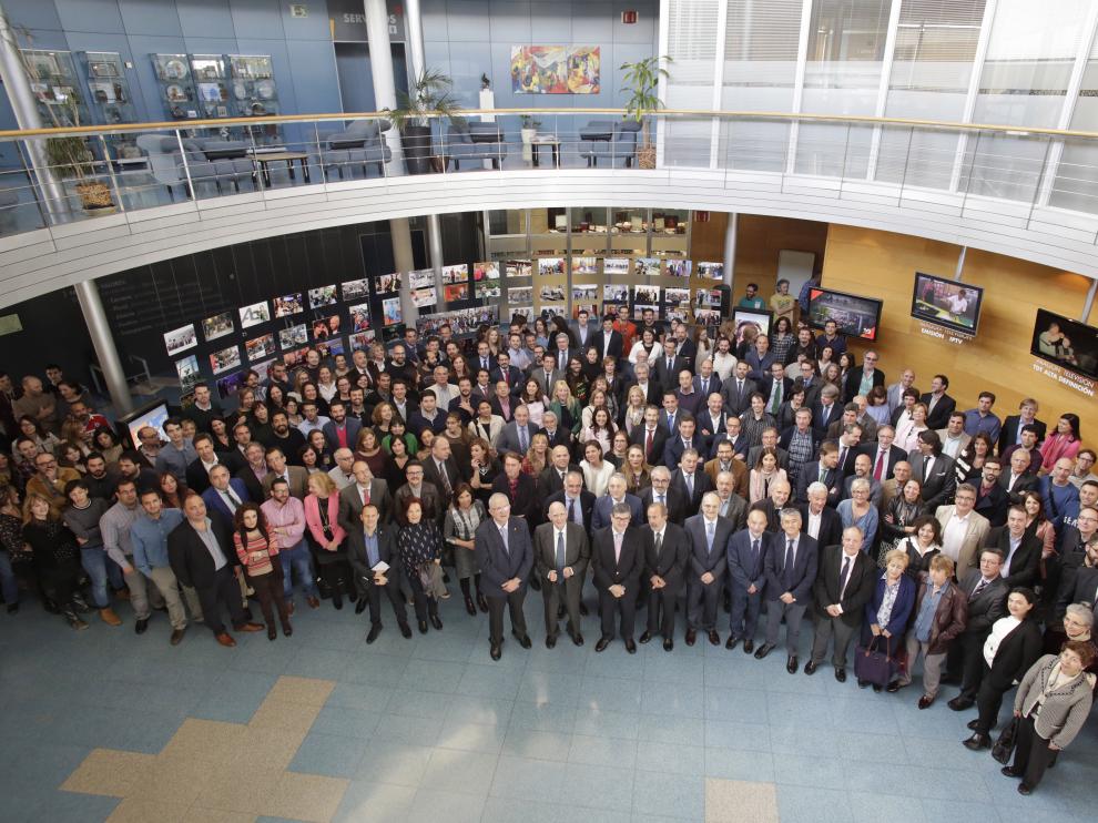 Celebración del 10º aniversario de la televisión pública aragonesa