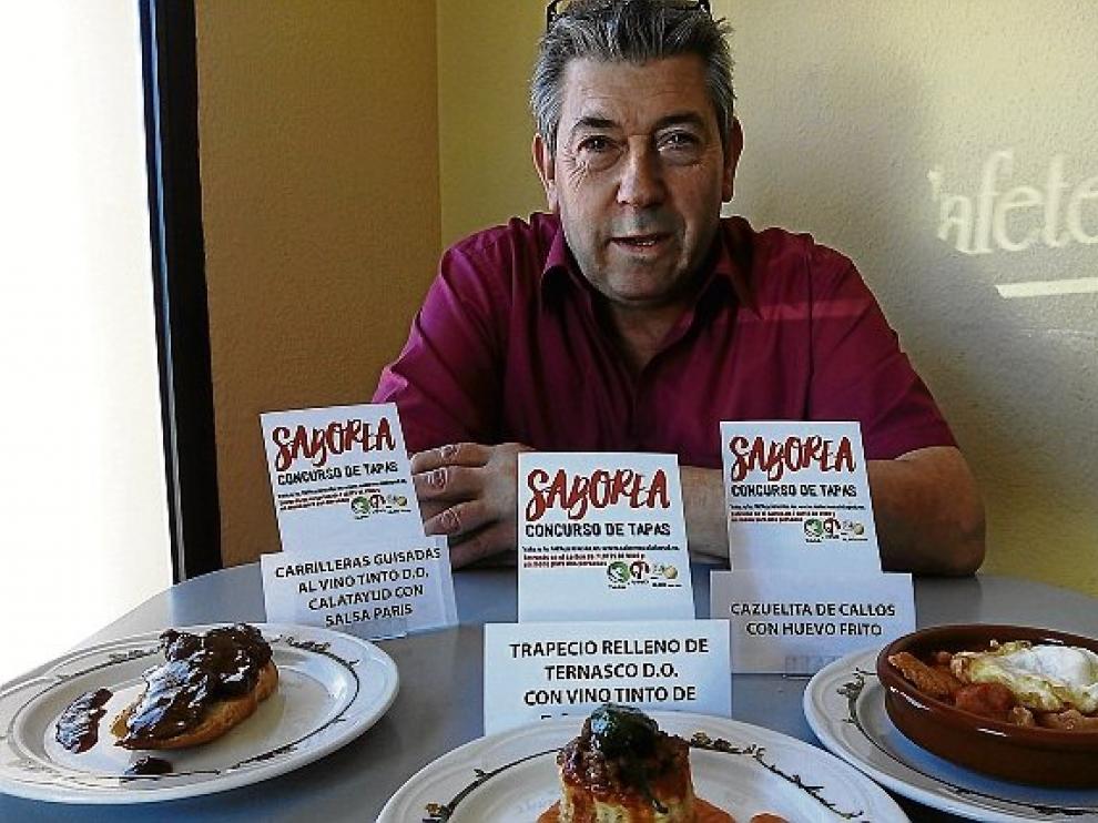 El restaurante San Antonio, con sus tres tapas.