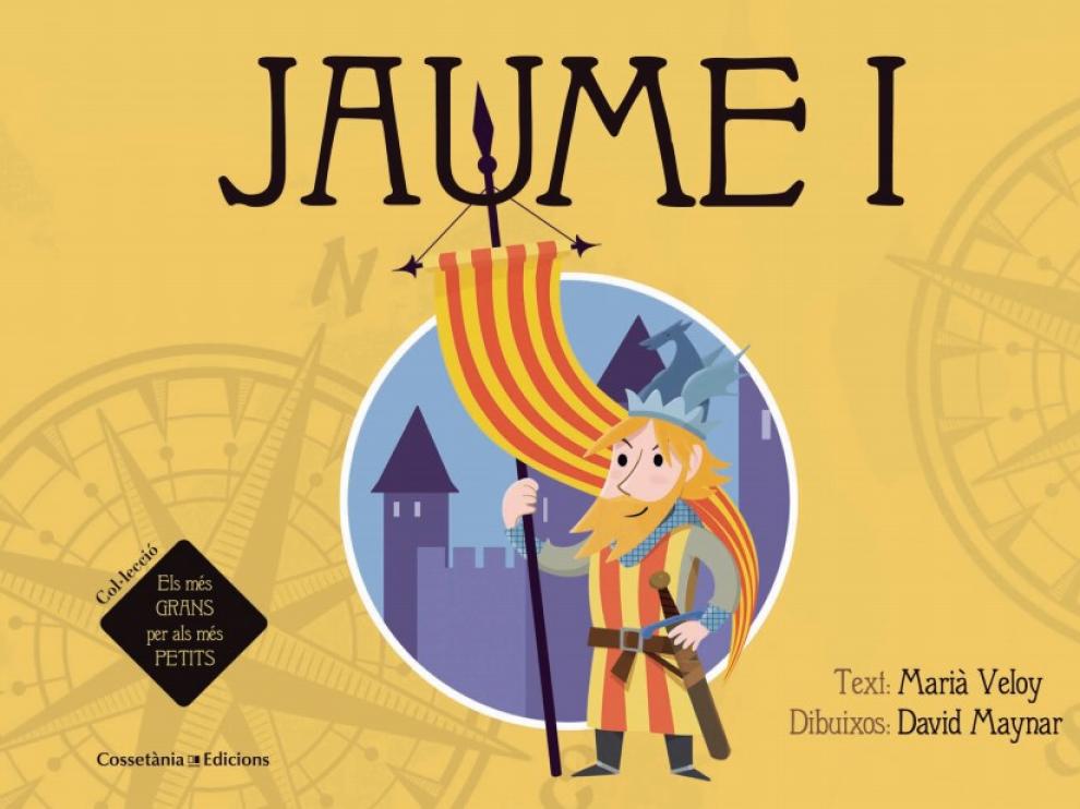 La portada del libro 'Jaume I'.