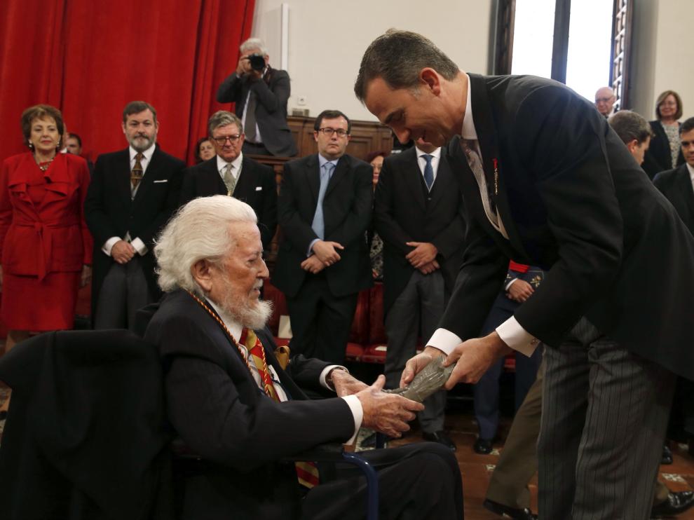 El escritor mexicano Fernando del Paso, ganador del Premio Cervantes