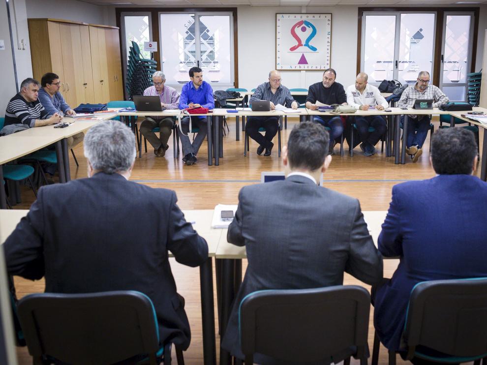 Última reunión en el SAMA.