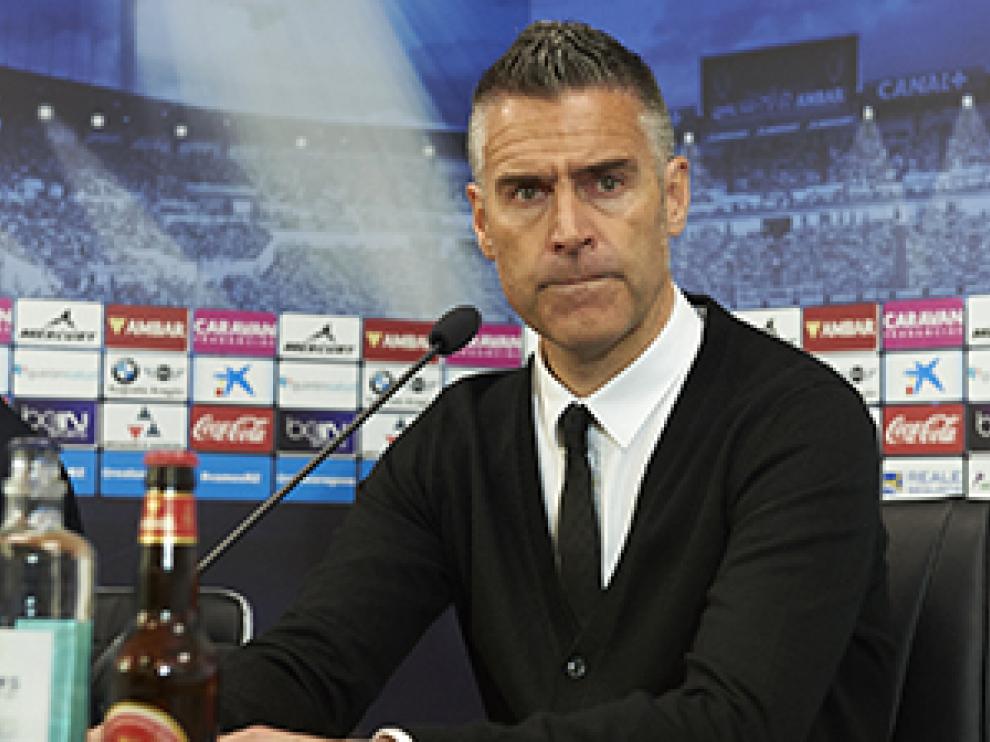 Lluís Carreras, durante una rueda de prensa
