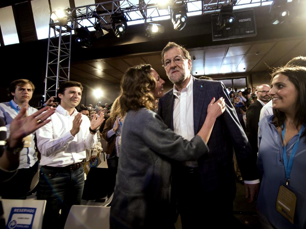 El mitin de este domingo de Rajoy ha tenido un marcado carácter electoral