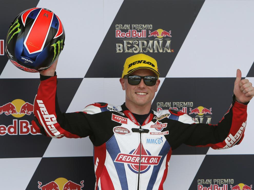 El piloto británico de Moto2 Sam Lowes